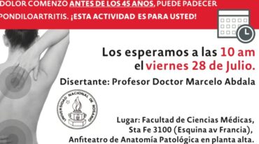 Los organizadores invitan a la comunidad porque la EA afecta principalmente a las personas jóvenes. Gentileza.
