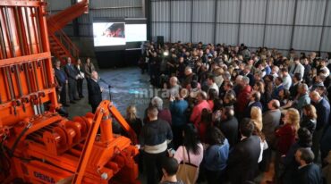 Lifschitz fue la autoridad máxima presente en la apertura de este centro ambiental del Gran Rosario. Gentileza: prensa Gobierno de Santa Fe.