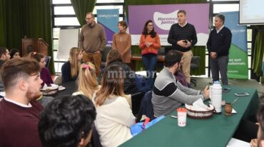 La consigna del programa es proponer ideas para mejorar Rafaela en las categorías de medio ambiente y sustentabilidad; salud; desarrollo urbano; vivienda; espacio público; tránsito y movilidad; cultura y educación; y grupos específicos de la sociedad. Gentileza: prensa Municipalidad de Rafaela.