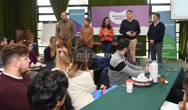 La consigna del programa es proponer ideas para mejorar Rafaela en las categorías de medio ambiente y sustentabilidad; salud; desarrollo urbano; vivienda; espacio público; tránsito y movilidad; cultura y educación; y grupos específicos de la sociedad. Gentileza: prensa Municipalidad de Rafaela.