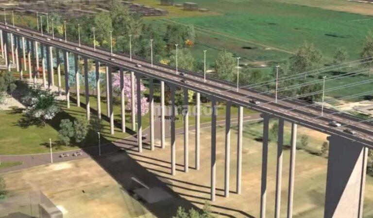 El proyecto conectará a Baigorria con Rosario en vías planificadas y pensadas a futuro. Gentileza: prensa ECOM.