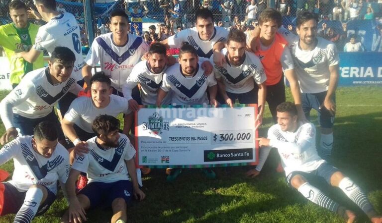 Rivadavia pasó a semifinales con el gol en el inicio de Gabriel Giacopetti. Gentileza: prensa Copa Santa Fe.