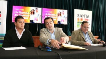 Las viviendas a construir serán de dos dormitorios. Una de ellos estará adaptado para personas con discapacidad. Gentileza: prensa Gobierno de Santa Fe.