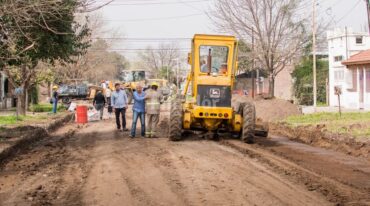 Las obras arrancaron a principios de este mes. Gentileza: prensa Municipio de Villa Constitución.