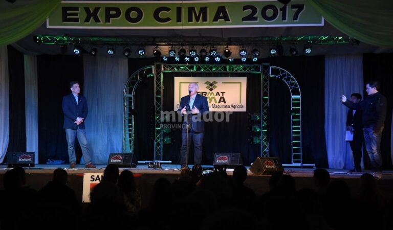 Firmat fue declarada capital provincial de la industria de la maquinaria agrícola. Gentileza: prensa Gobierno de Santa Fe.