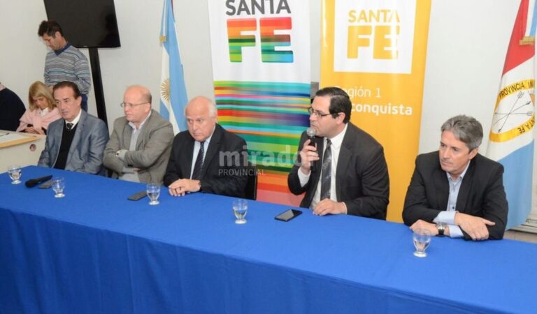 La firma ICA SRL fue la única oferente para la realización de la obra que tiene un presupuesto oficial de unos 17 millones de pesos. Gentileza: prensa Municipalidad de Reconquista.