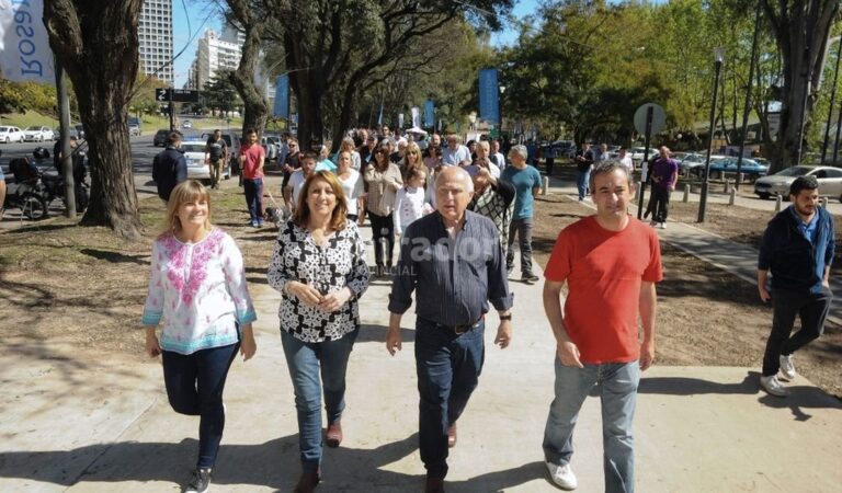 La obra permite aprovechar una zona central del paseo ribereño. Gentileza: prensa Gobierno de Santa Fe.