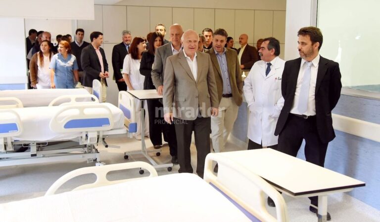 'Este hospital es muy especial y forma parte de un proyecto de salud que se inició en la provincia con la gestión de Hermes Binner'
