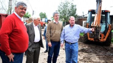 El acueducto Ghiglione es un trabajo entre municipio y Provincia