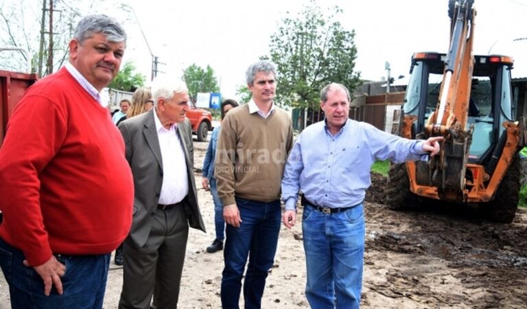 El acueducto Ghiglione es un trabajo entre municipio y Provincia