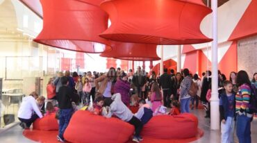 La muestra fue visitada por un amplio listado de jardines y escuelas primarias. Gentileza: prensa Municipalidad de Rafaela.