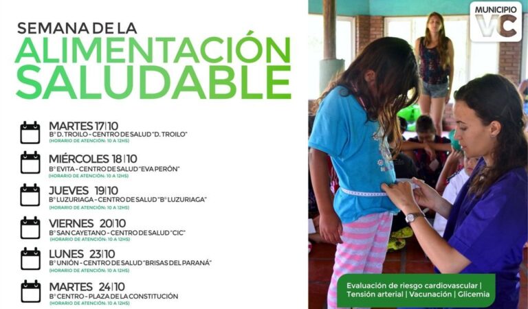 Las actividades se extenderán desde el martes 17 hasta el martes 24. Gentileza: prensa Municipio de Villa Constitución.