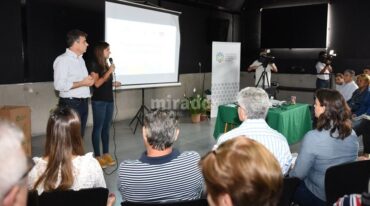 Instituciones Sustentables es una iniciativa voluntaria para grandes generadores de residuos sólidos. Gentileza: prensa Municipalidad de Rafaela.