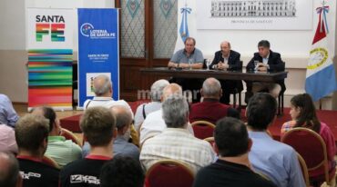 Son 28 los clubes participantes de toda la provincia. Gentileza: prensa Gobierno de Santa Fe.