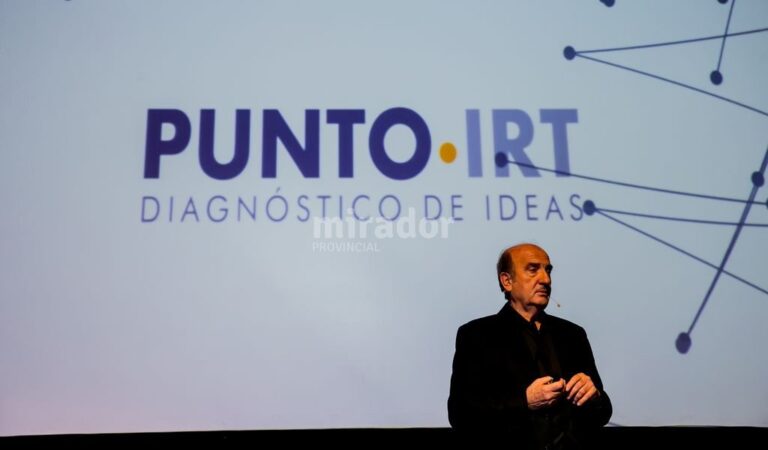 Néstor Braidot estuvo en Rosario en el marco de lo que fue una charla organizada por Punto IRT Diagnóstico de Ideas