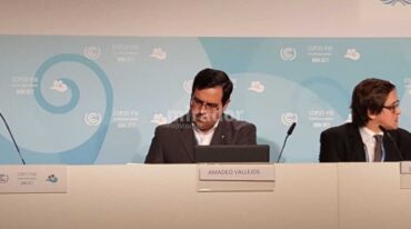 El intendente de Reconquista participó del COP23 en Bonn. Gentileza: prensa Municipalidad de Reconquista.