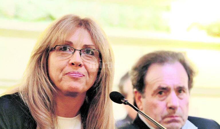 Tierras ocupadas. Giaccone (foto) y Eggimann propusieron y obtuvieron apoyo para prorrogar por dos años la ley 13.334. Mauricio Garín.