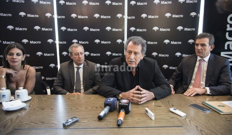 El presidente del Banco Macro