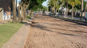 La Municipalidad de Rafaela se propuso recuperar 18 cuadras dentro del ejido urbano. Gentileza: prensa Municipalidad de Rafaela.
