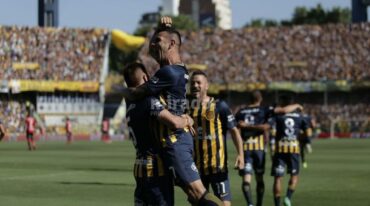 Germán Herrera festejo su gol