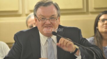 Beneficios. El legislador anunció que la obra mejora la calidad de vida de la gente y favorece la producción. Archivo.