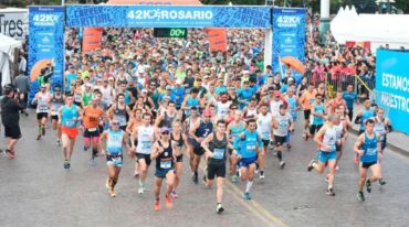 Se realizan unas 28 pruebas atléticas de largo aliento al año en Rosario. Archivo.