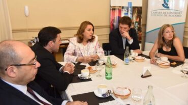 El programa Primeros Exportadores es organizado por la Secretaría de Producción y Desarrollo Local de la Municipalidad de Rosario. Gentileza: prensa Municipalidad de Rosario.