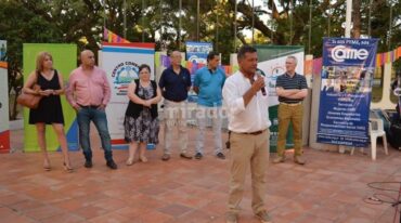 Apertura oficial. La plaza Bernardino Rivadavia fue el escenario donde presentaron el Centro Comercial a Cielo Abierto. El acto fue encabezado por el presidente del Centro Comercial sauceño