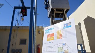 La obra está destinada al área llamada Zona Catastral 5. Gentileza: prensa Gobierno de Santa Fe.