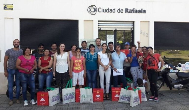 Las toneladas de materiales recuperables recibidos fueron 208 este año. Gentileza: prensa Municipalidad de Rafaela.