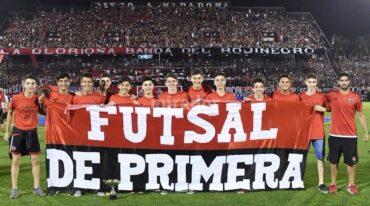 Oasis. El futsal ñulista le brindó una de las pocas buenas noticias al club durante la segunda parte del año. Gentileza: prensa Newell's Old Boys.