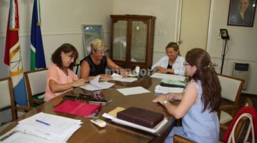 En los días venideros se iniciará la construcción del edificio hasta la altura del techo. Gentileza: prensa Municipalidad de Cañada de Gómez.