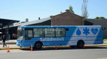 La gente podrá asistir al colectivo sanitario para donar sangre y/o inscribirse en el registro de donación de médula ósea. Gentileza: prensa Municipalidad de Rosario.
