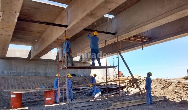 La obra está hecha en un 50 por ciento. Gentileza: prensa Gobierno de Santa Fe.