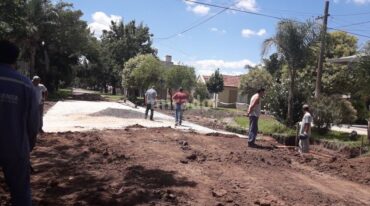 Los trabajos se centran en sectores de los barrios Aarón Castellanos