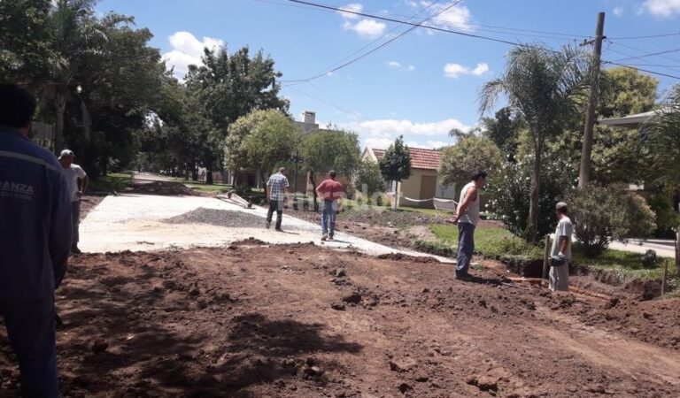 Los trabajos se centran en sectores de los barrios Aarón Castellanos