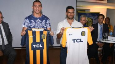 Central presentó oficialmente sus dos modelos de camiseta para este 2018. Gentileza: prensa Rosario Central.