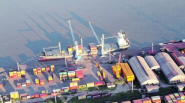 Una vista del complejo desde el aire. 'Fue un año donde se han materializado las inversiones de alto calibre en infraestructura'