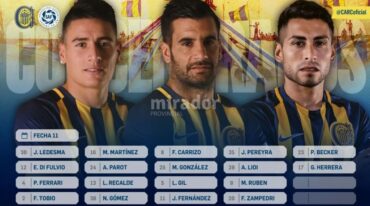 Néstor Ortigoza se quedó fuera de los 18 concentrados para el partido. Gentileza: prensa Rosario Central.