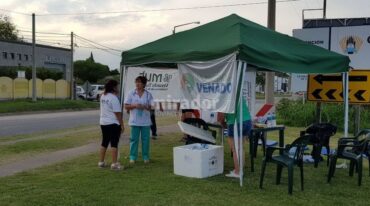 El puesto cuenta con una enfermera