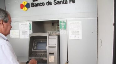 Banco Santa Fe sumó cajeros nuevos en Santa Rosa de Calchines