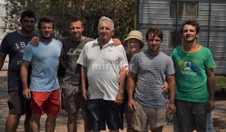 Los Guarnieri-Mc Loughing son todos hinchas de San Lorenzo. Por eso