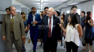 El complejo está construido en un terreno de 77.800 metros cuadrados. Gentileza: prensa Gobierno de Santa Fe.