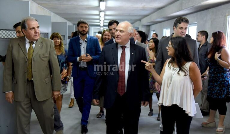 El complejo está construido en un terreno de 77.800 metros cuadrados. Gentileza: prensa Gobierno de Santa Fe.