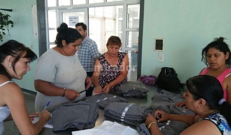 La iniciativa cuenta con el apoyo del Estado municipal y nacional. Gentileza: prensa Municipalidad de Rafaela.