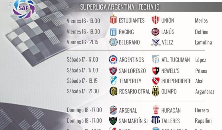 Unión abrirá la jornada 16 en La Plata. Gentileza: prensa SAF.