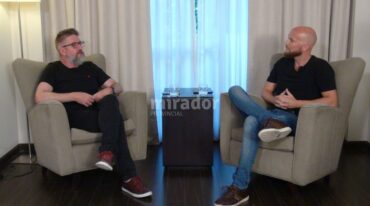 A solas. Novaresio habló de todo en el encuentro con Ignacio Negri. Gentileza.
