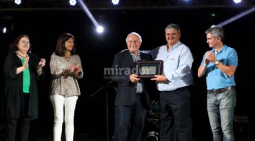 Miguel Lifschitz estuvo presente en los festejos de VGG. Gentileza: prensa Gobierno de Santa Fe.