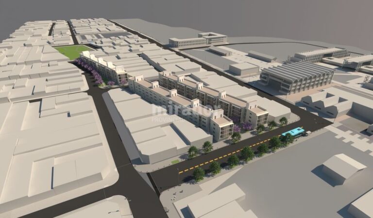 El proyecto permitirá mejorar las condiciones urbanas del sector adyacente a los terrenos de la UNR. Gentileza: prensa Gobierno de Santa Fe.