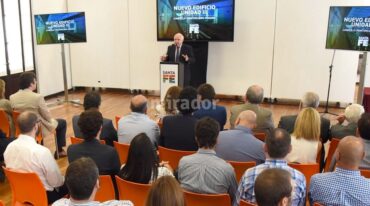 La unidad se construirá en el complejo de 27 de Febrero al 7.800 en Rosario. Gentileza: prensa Gobierno de Santa Fe.